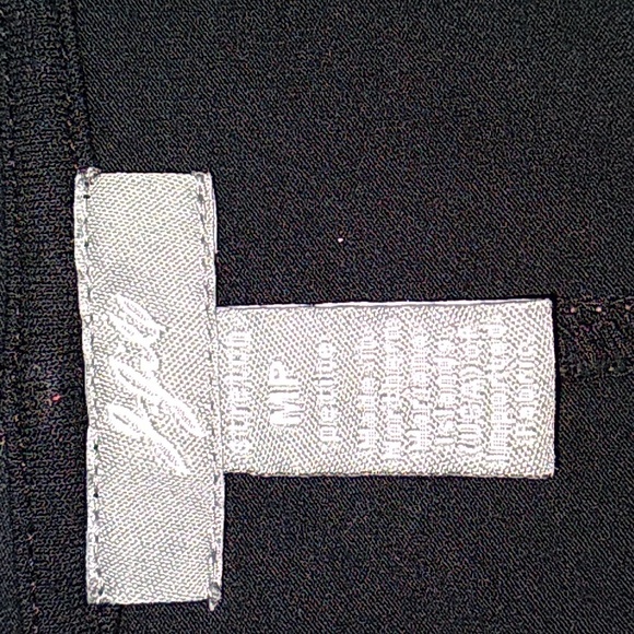 J.Jill Black Knit Hoodie w/Tan WhipStitch Zipper Cardigan Sz Medium VNUC ♥ - Picture 5 of 16